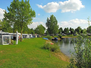 Pitches by the water