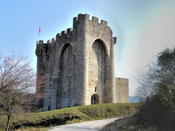 Château des moines in cruas