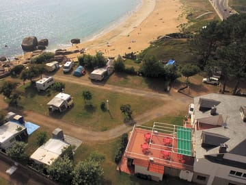 Aerial view of the site