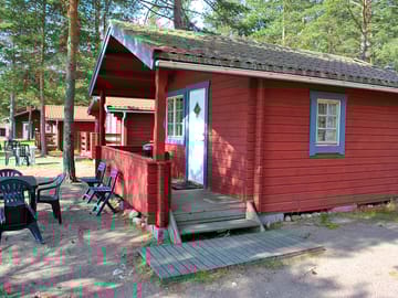 Huts near the lake dalälven