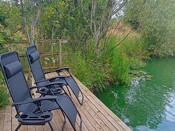 Deck over the lake