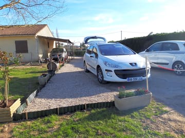View of site entrance