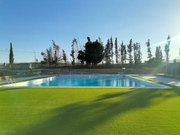 Swimming pool of the campsite