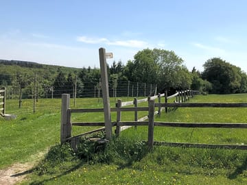 Footpaths run nearby