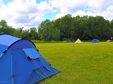 Spacious pitches