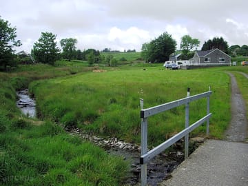 Our camp field from the bridge