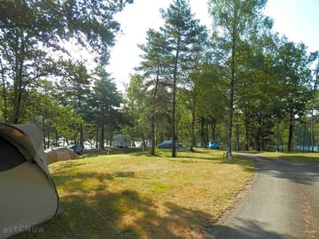 Spacious pitches