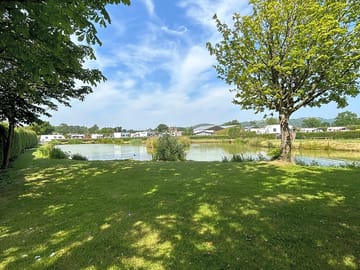 One of the fishing ponds