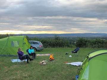 Pitch area. with stunning views