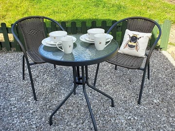 Outdoor seating area