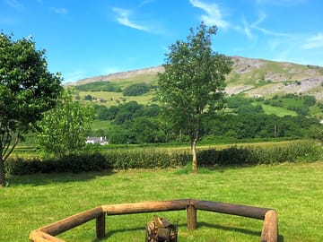 Wood can be bought on-site for the firepits