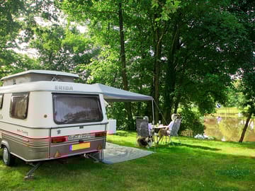 Spacious and shaded pitch
