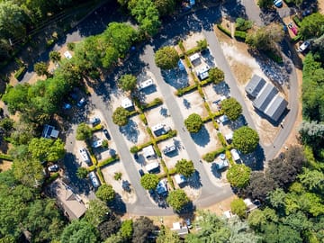 View over the campsite