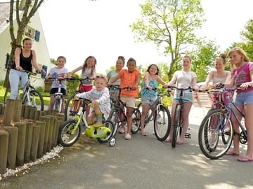 Hire bikes on site