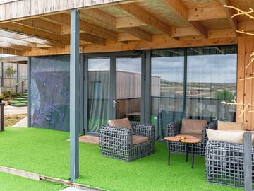 Covered terrace