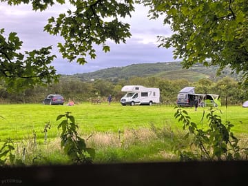 Campervan pitches at the hide pembrokeshire