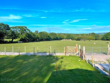 View from caravan
