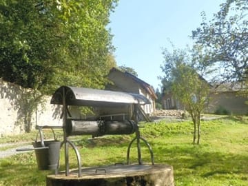 Well with the main building behind
