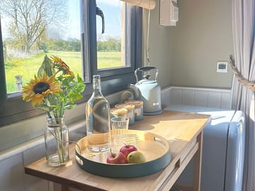 Hut interior