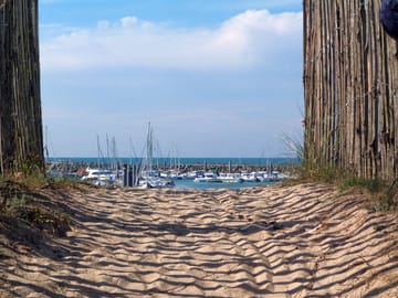 View of the marina
