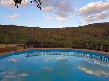 Swimming pool with a view