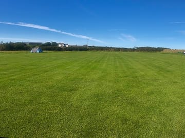 Electric grass pitch
