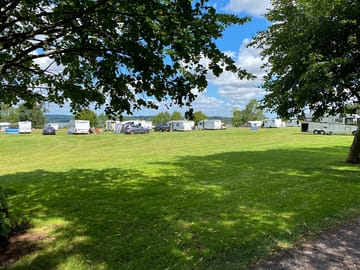 Looking over the pitches