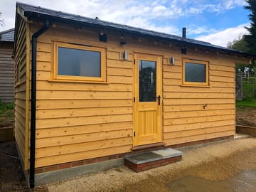 Toilet and shower block