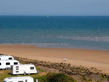 Camping and touring field views