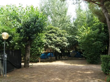 The entrance