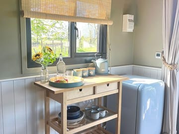 Hut interior
