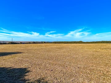 View across the site