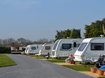 Different view of the touring pitches
