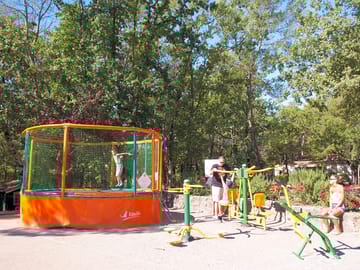 Outdoor fitness area