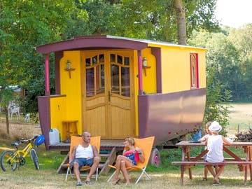 Gypsy caravan exterior