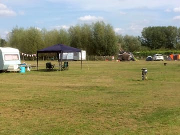 View across the site