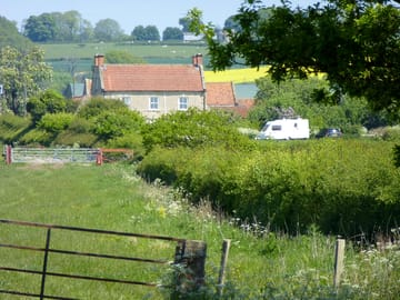 The farm in the summer sun