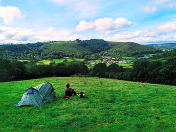 Flat pitches on the hilltop