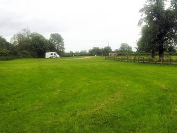 Grass pitches and beautiful views