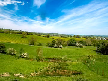 Views over the fields