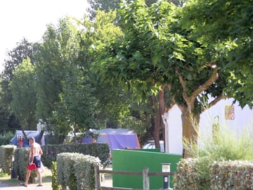 Community barbecue area