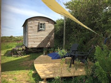 Decking with canopy