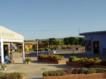 Entrance to the park