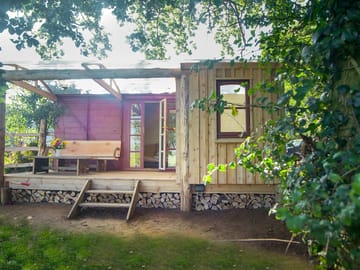 Comfortable covered veranda