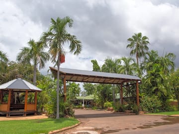 Entrance to the site