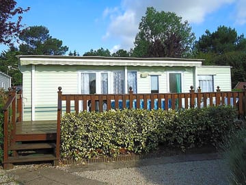Static caravans in the french countryside