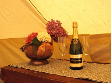 Champagne awaits