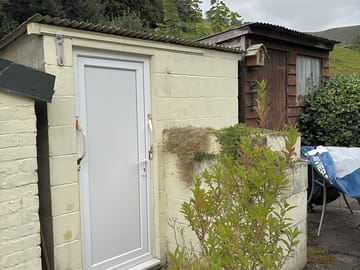 Shared wc door