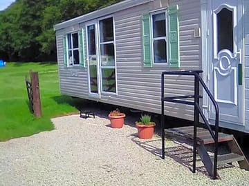 The caravan exterior