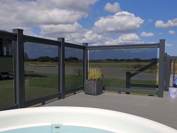 View from the hot tub
